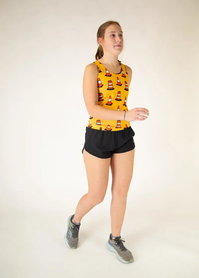 Women's Traffic Cones Performance Singlet 5