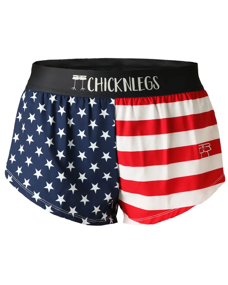Women's Usa 1.5" Split Shorts 1
