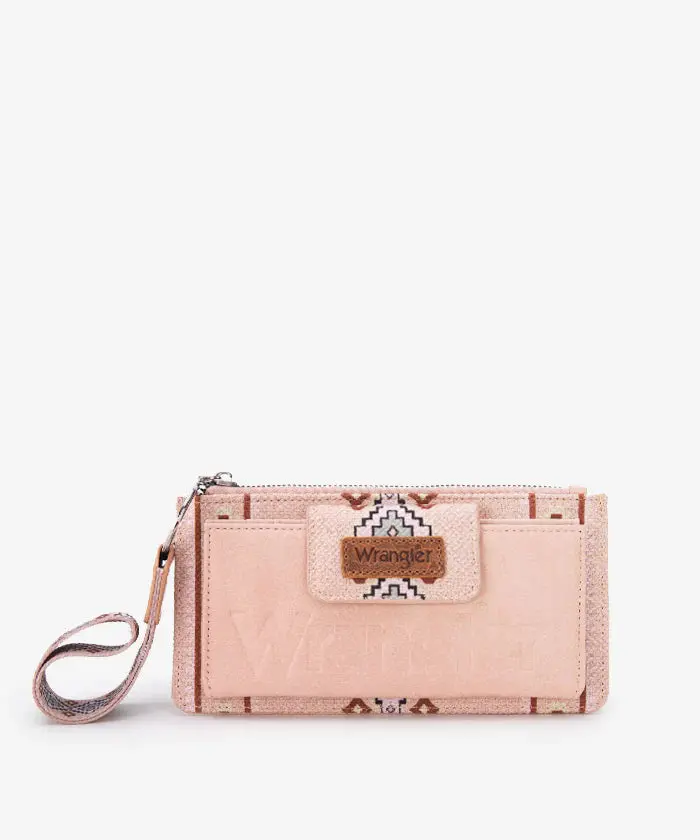 Wrangler Aztec Print Wristlet 1