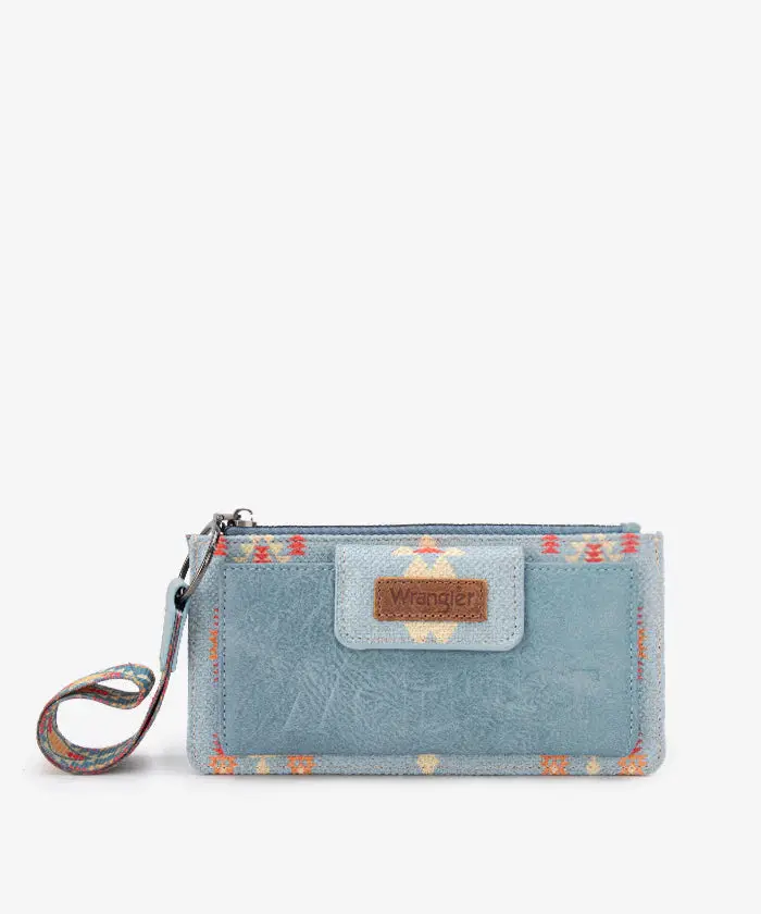 Wrangler Aztec Print Wristlet 4