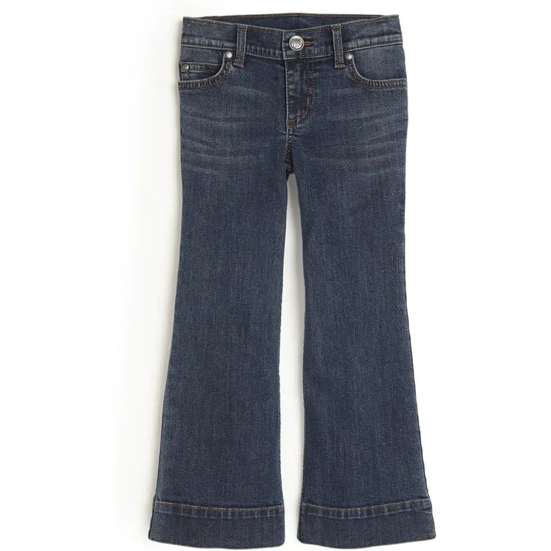 Wrangler Girl's Wide Leg Trouser Jean-Darci 1