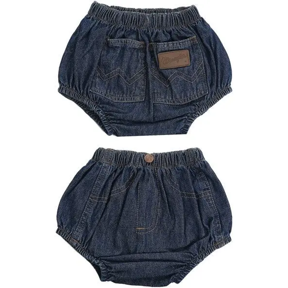 Wrangler Infant's Prewashed Indigo Diaper Cover 1