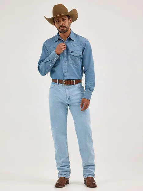 Wrangler Men's Bleach Cowboy Cut Original Fit Jean 2