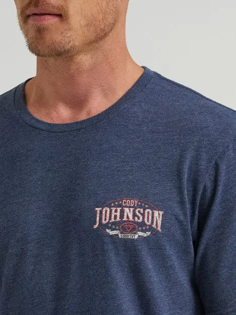Wrangler Men's Country Black Cody Johnson Tee 4