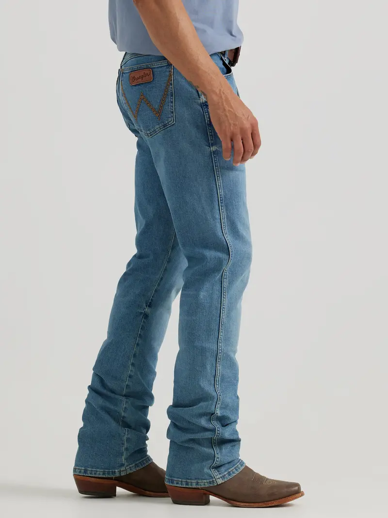 Wrangler Men's Flintlock Retro Slim Bootcut Jean 5