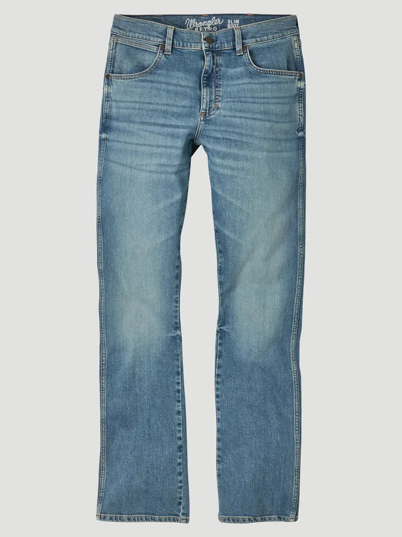 Wrangler Men's Flintlock Retro Slim Bootcut Jean 8