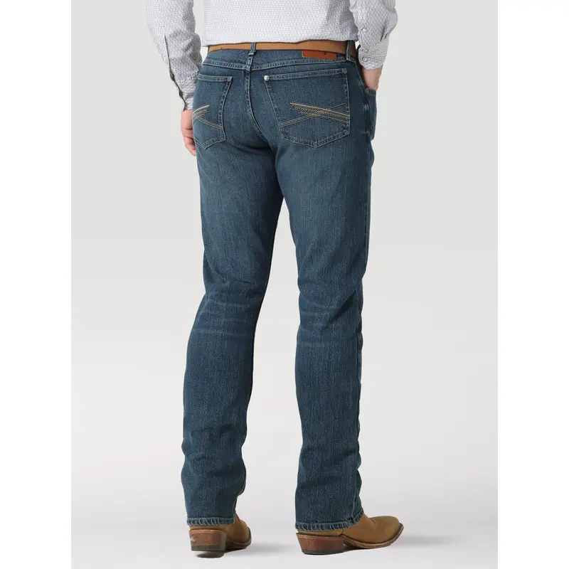 Wrangler Men's Gunmetal 20X Vintage Bootcut Jean 1