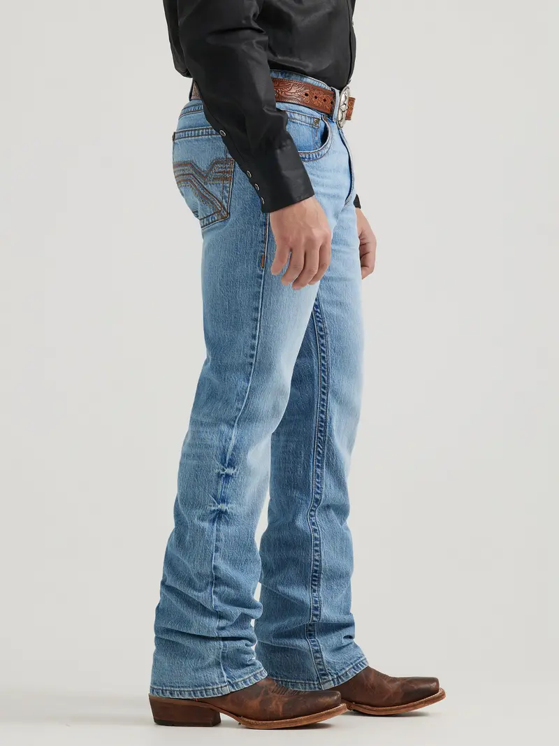Wrangler Men's Old Maple Rock 47 Slim Boot Jean 5