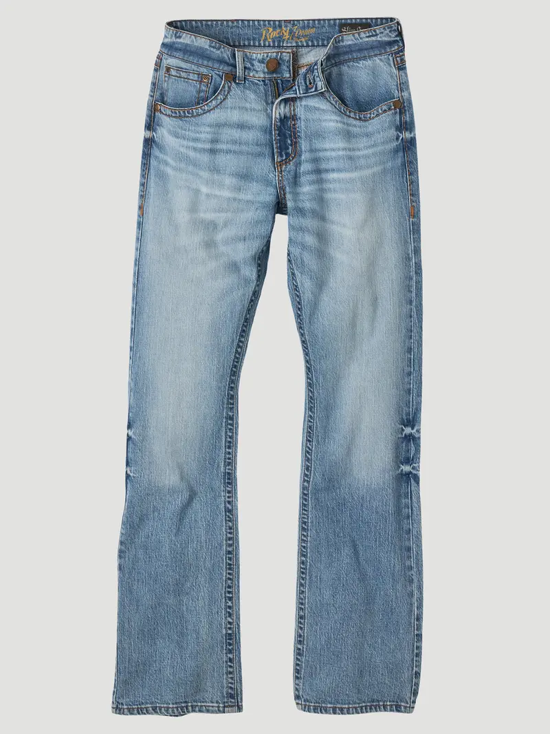 Wrangler Men's Old Maple Rock 47 Slim Boot Jean 8
