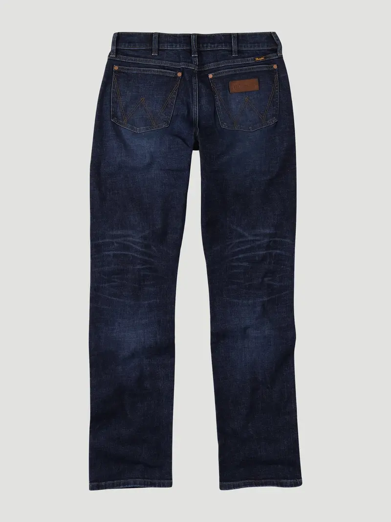 Wrangler Men's Retro Green Slim Straight Jean 1