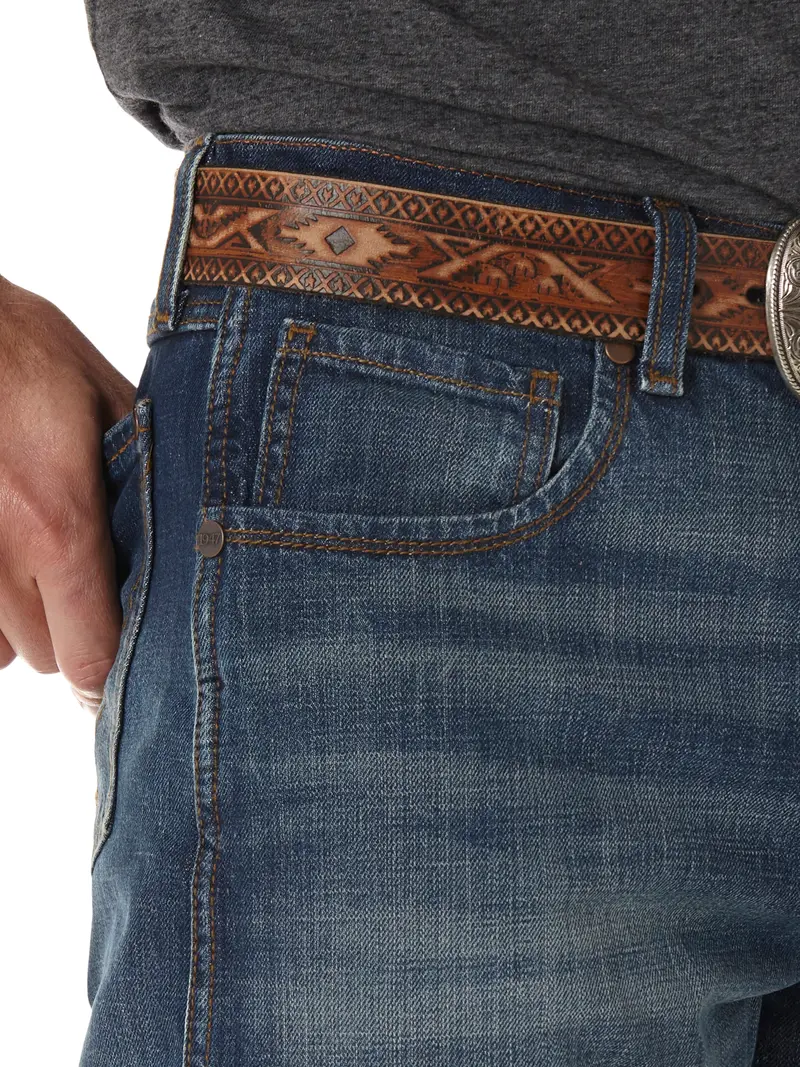 Wrangler Men's Retro Relaxed Bootcut Jean-Jh Wash 4