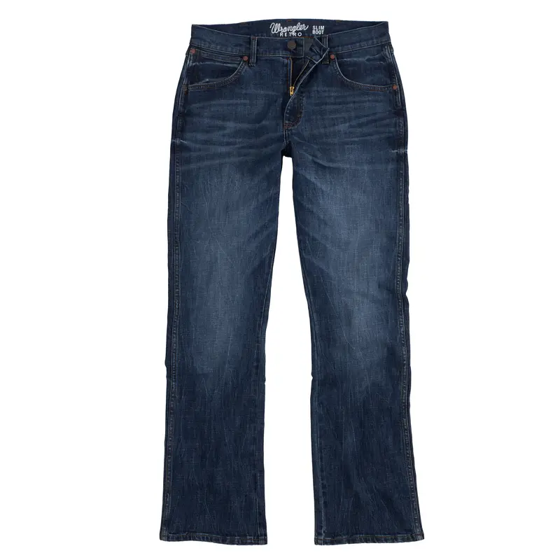 Wrangler Men's Retro Slim Bootcut Jean-Coast 6