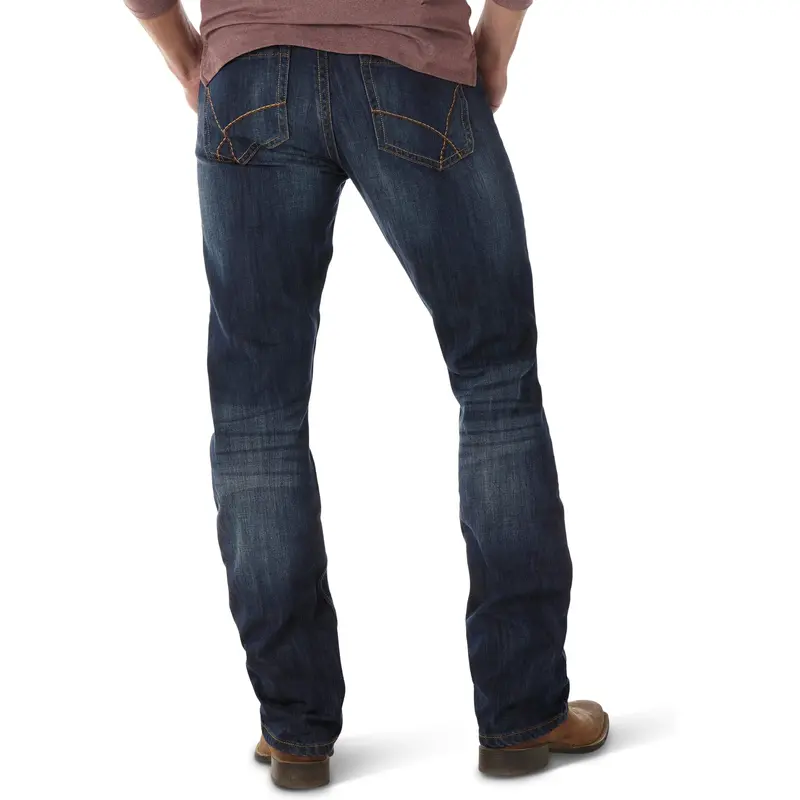 Wrangler Men's River Denim 20X Vintage Bootcut Jean 1