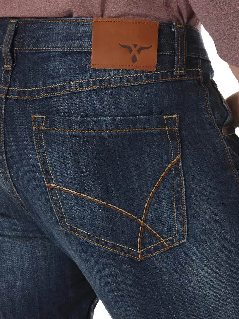 Wrangler Men's River Denim 20X Vintage Bootcut Jean 3