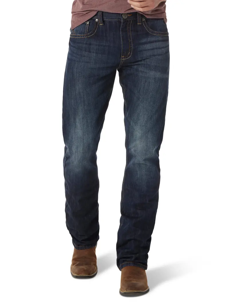 Wrangler Men's River Denim 20X Vintage Bootcut Jean 4