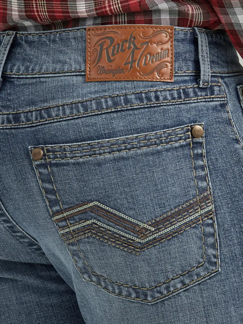 Wrangler Rock 47 Men's Bufflehead Slim Straight Jean 2