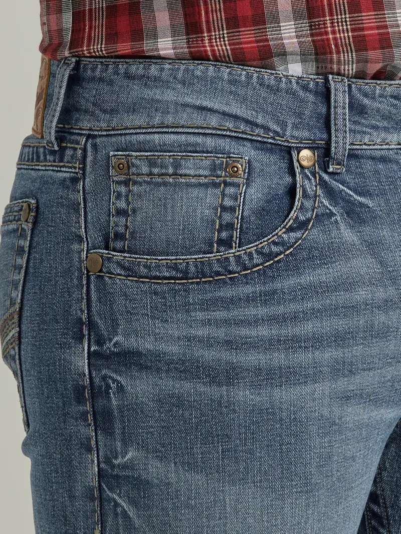 Wrangler Rock 47 Men's Bufflehead Slim Straight Jean 3