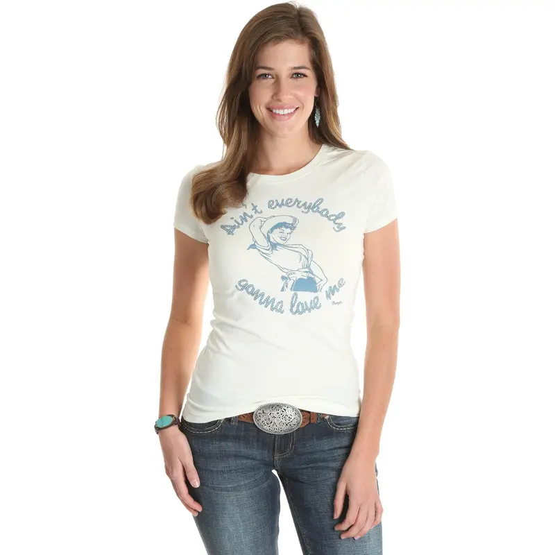 Wrangler Women's Ain't Everybody Gonna Love Me Tee 1