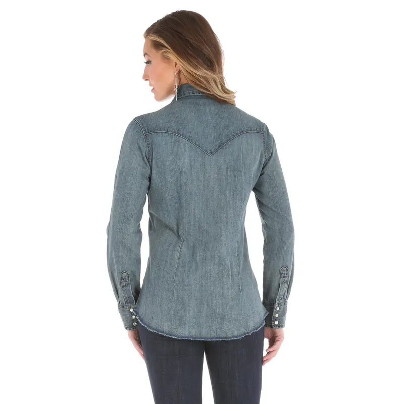Wrangler Women's Denim Top 2