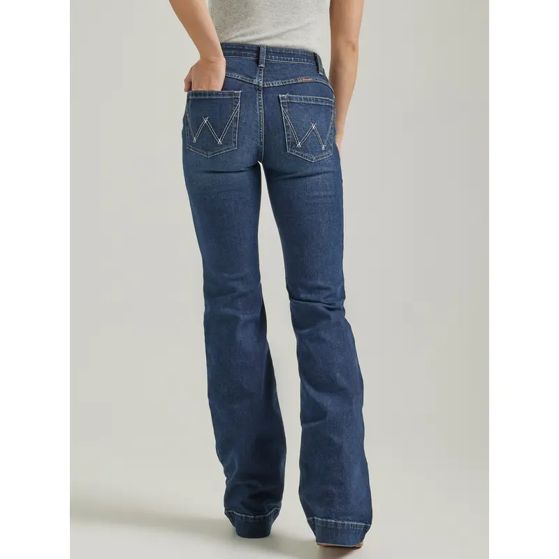 Wrangler Women's Ellery Willow Trouser Ultimate Riding Jean 1