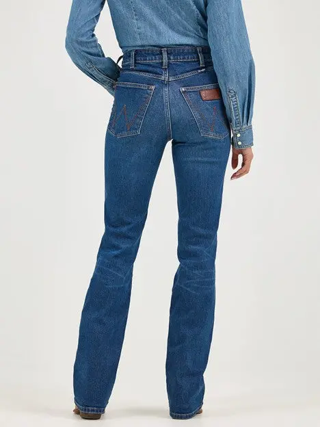 Wrangler Women's Isla High Rise Bailey Bootcut Jean 4