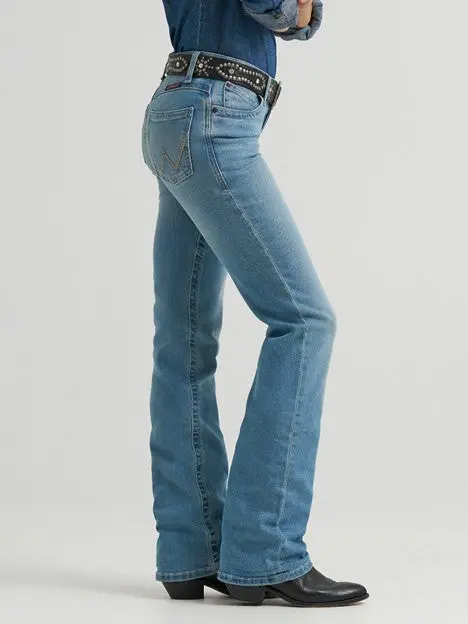 Wrangler Women's Light Wash Willow Ultimate Riding Jean 4