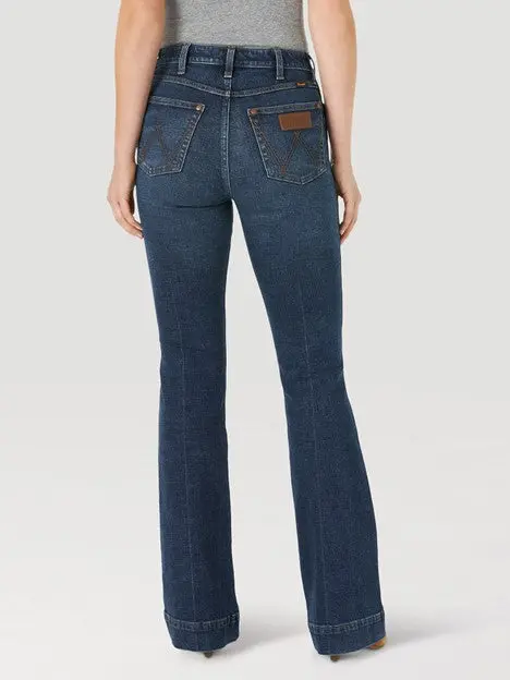 Wrangler Women's Retro High Rise Trouser Jean-Sara 4