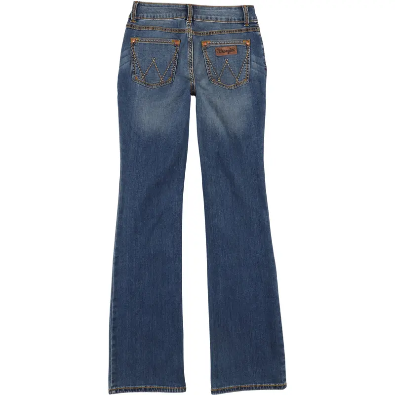 Wrangler Women's Retro Km Wash Mae Bootcut Jean 1