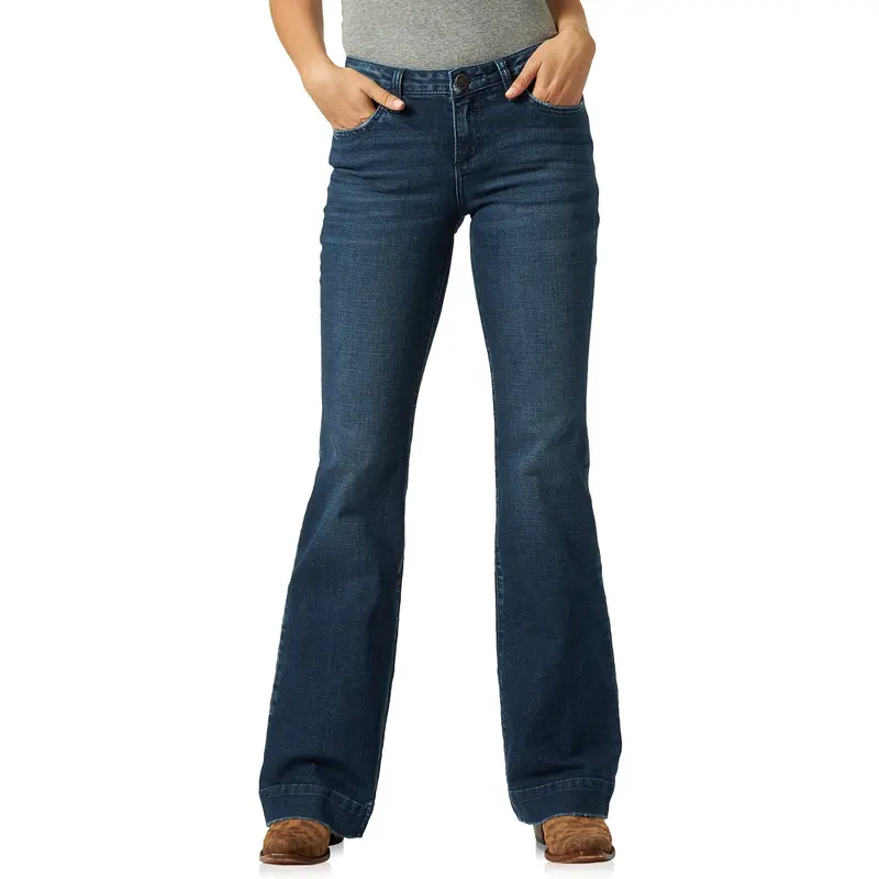 Wrangler Women's Retro Mae Wide Leg Trouser Jean-Sophia 1