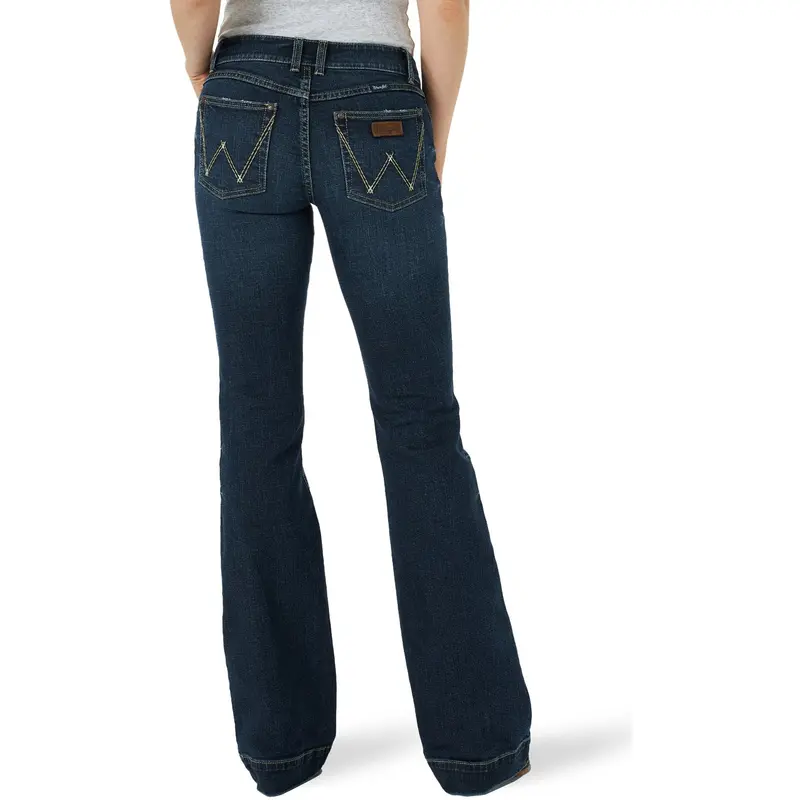 Wrangler Women's Samantha Retro Mae Wide Leg Trouser 1