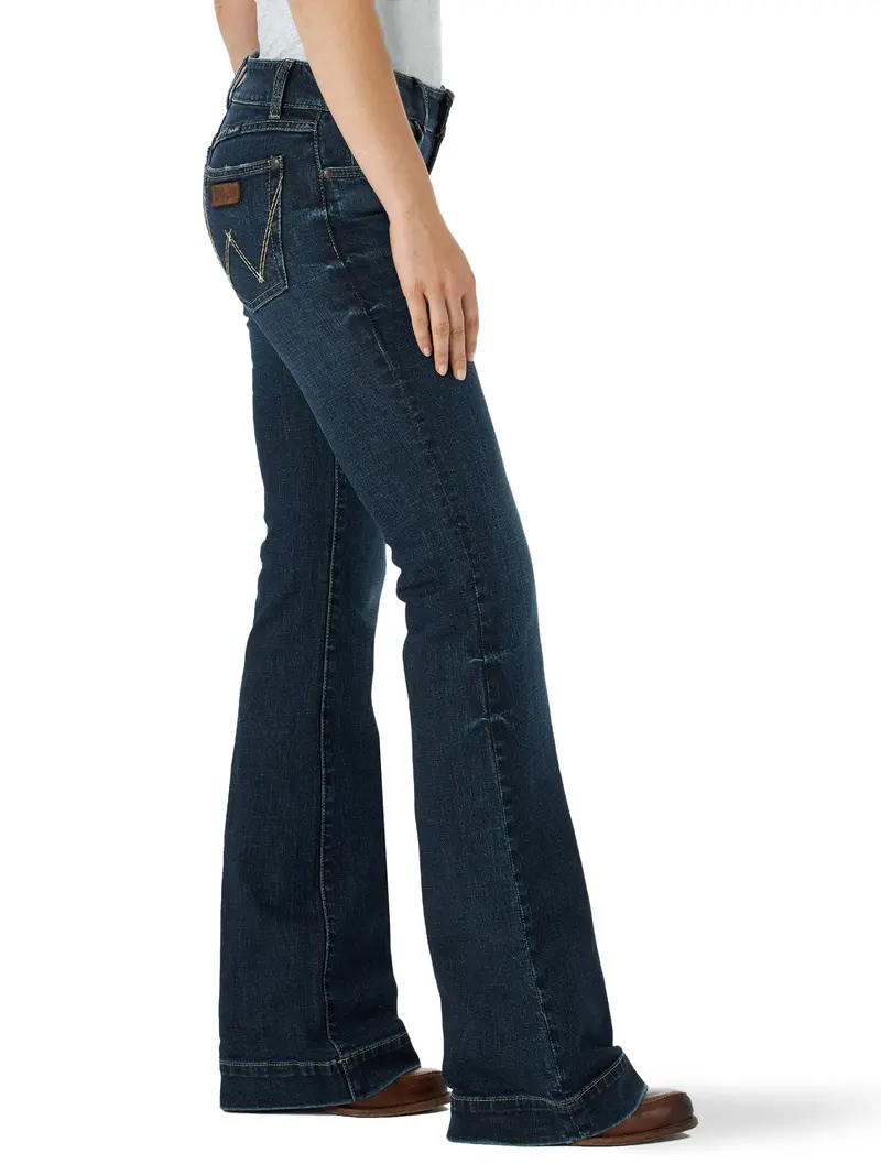 Wrangler Women's Samantha Retro Mae Wide Leg Trouser 5