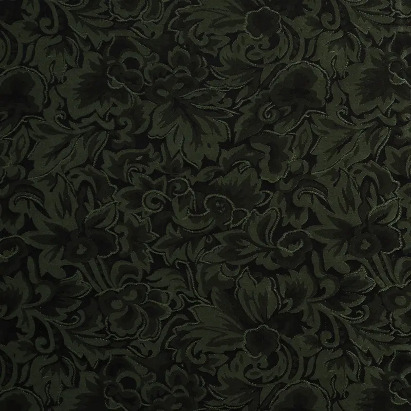 Wyoming Traders Fern Baroque Silk Scarf 1
