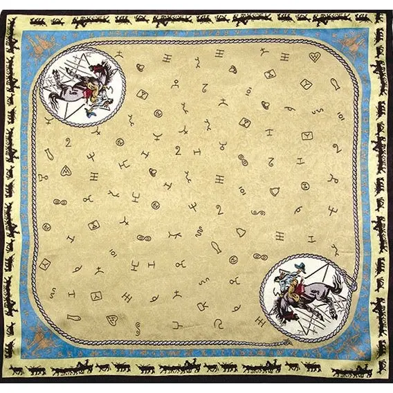 Wyoming Traders Limited Edition Green Brands Silk Scarf 1