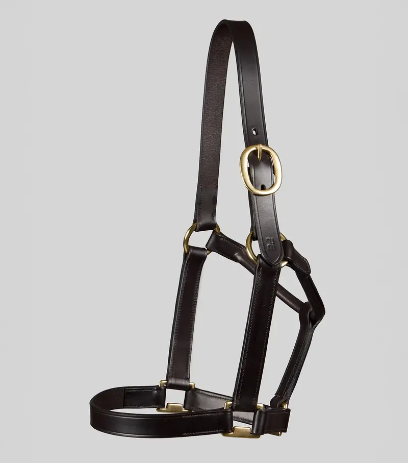 Yearling Headcollar 1" Dark Havana 2