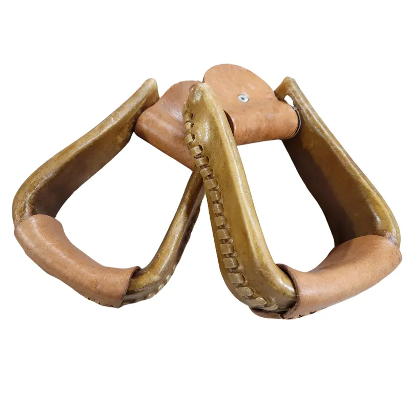 Youth Rawhide Stirrups 1