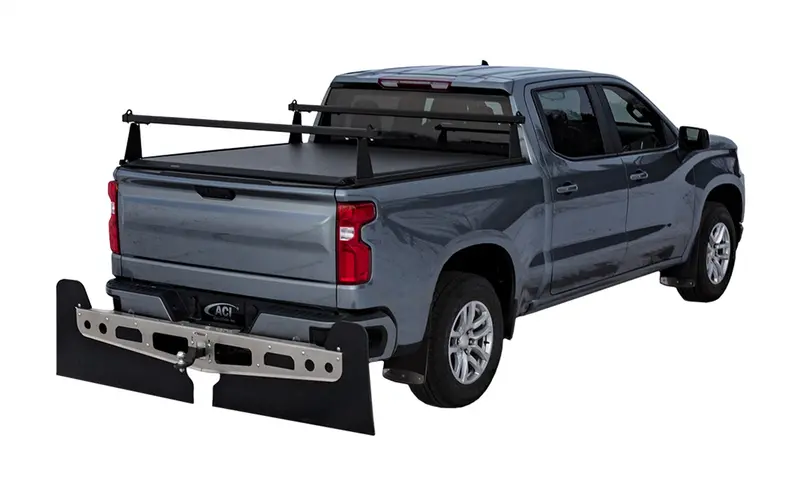 Adarac F4010012 Matte Black Aluminum M-Series Truck Bed Rack System 1