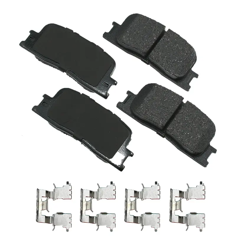 Akebono Act885 Premium Ceramic Brake Pads – Rear, Lexus Es300 & Camry (2002–2003) 1