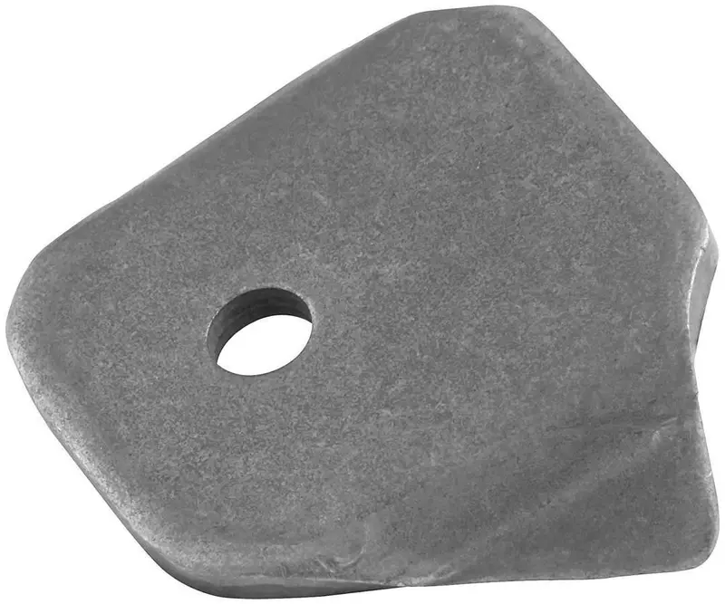 Allstar Performance Round Tube Body Brace Tabs – 25-Pack With 1/4" Holes (60014-25) 1