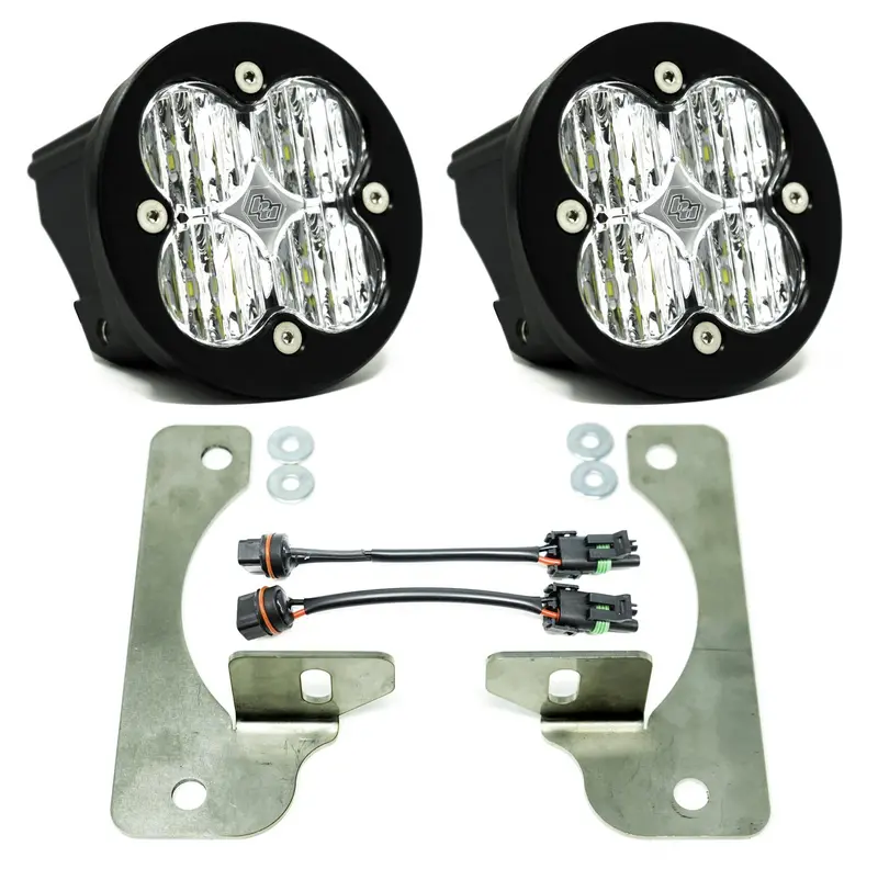 Baja Designs 447623 Squadron-R Fog Light Kit For Jeep Jl Wrangler Rubicon (18-Led) 1