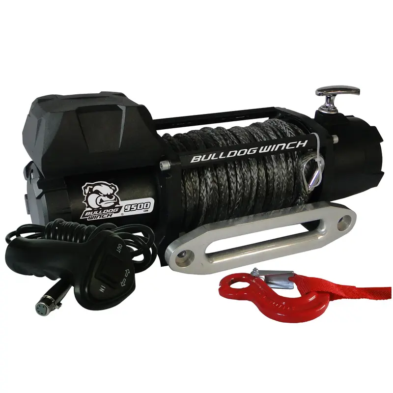 Bulldog Winch 10045 – 9,500-Lb Synthetic Rope Winch With 5.5Hp Series-Wound Motor 2