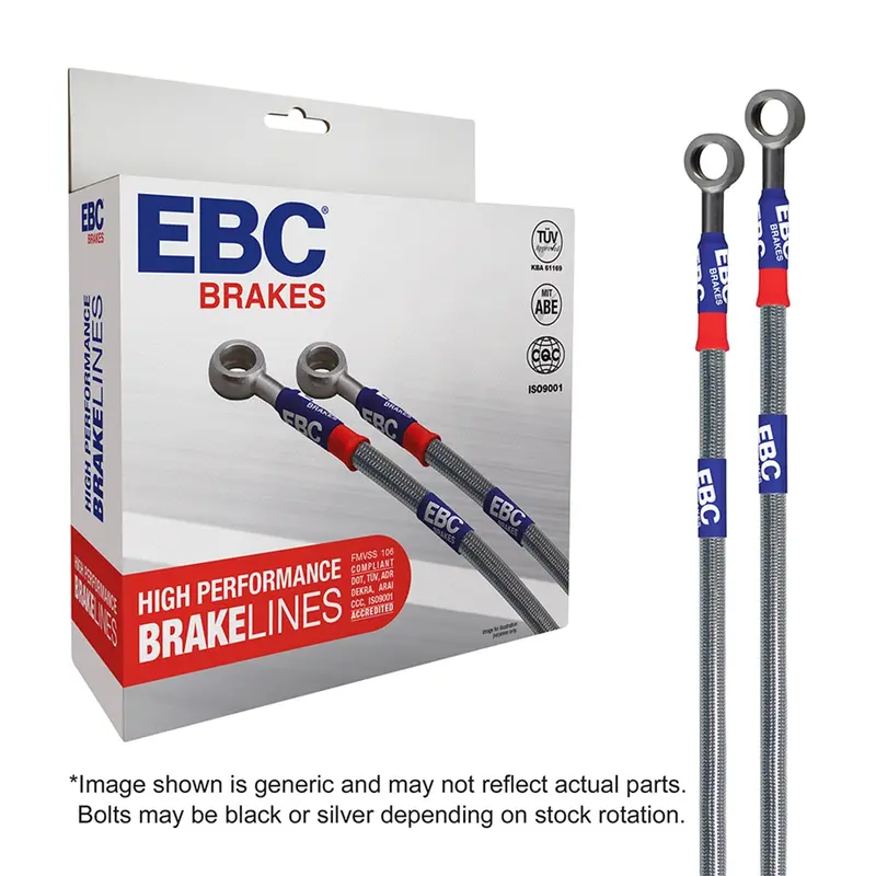 Ebc Bla7741-4L Stainless Steel Braided Brake Line Kit – Rear Axle 1