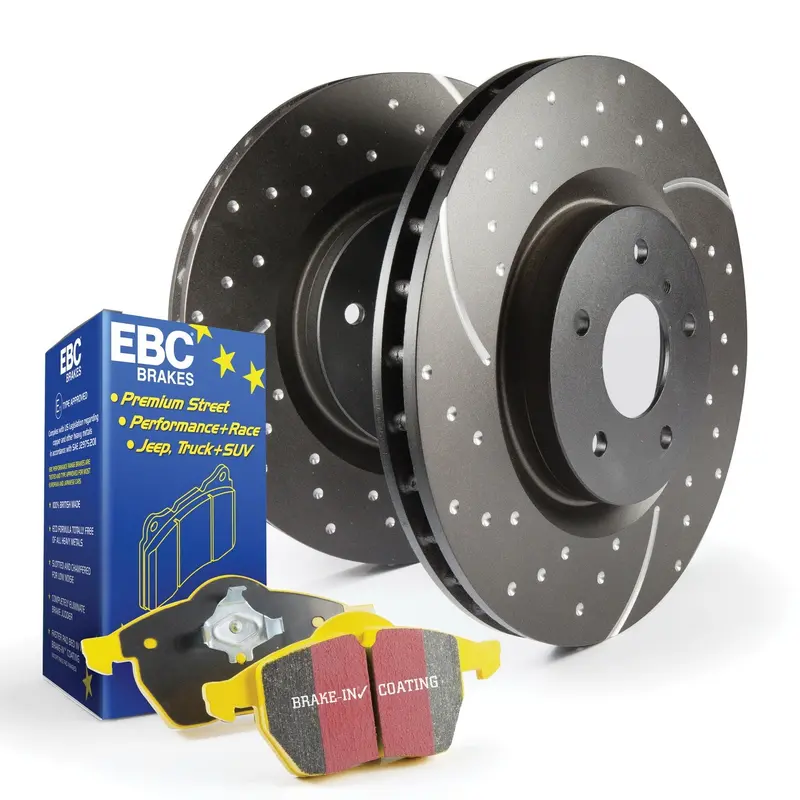 Ebc Brakes S5Kr1222 S5 Kits Yellowstuff And Gd Rotors 2