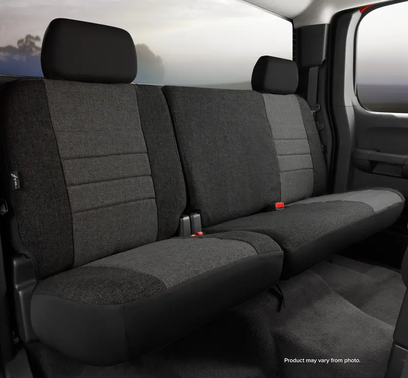 Fia Oe32-30 Charcoal Tweed Seat Covers – Split 60/40 Bench With Adjustable Headrests 1