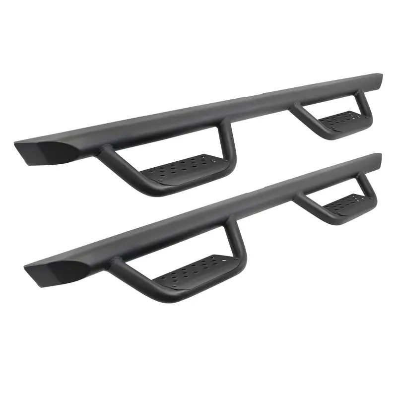 Go Rhino D20080T Drop-Down Hoop Step – Optimized For Lifted Trucks And Large-Tire Applications 1