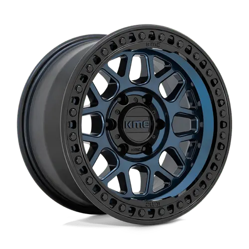 Kmc Km54979068918 Km549 17X9 6X5.5 Mn-Blue Gblk-Lp 18Mm 1