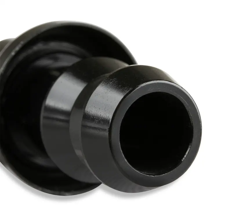 Mr. Gasket Anodized Black -8An Push-On Hose Fitting – 45° Swivel End (204508-Bl) 2