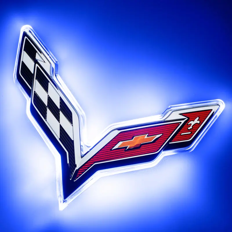 Oracle Lighting 3655-002 Dual-Intensity Blue Illuminated Rear Emblem 1