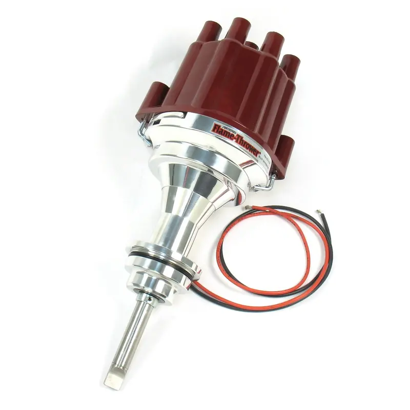 Pertronix D141801 Distributor Cap Kit For Mopar 273–360 V8 Engines (Red Vacuumless Design) 1
