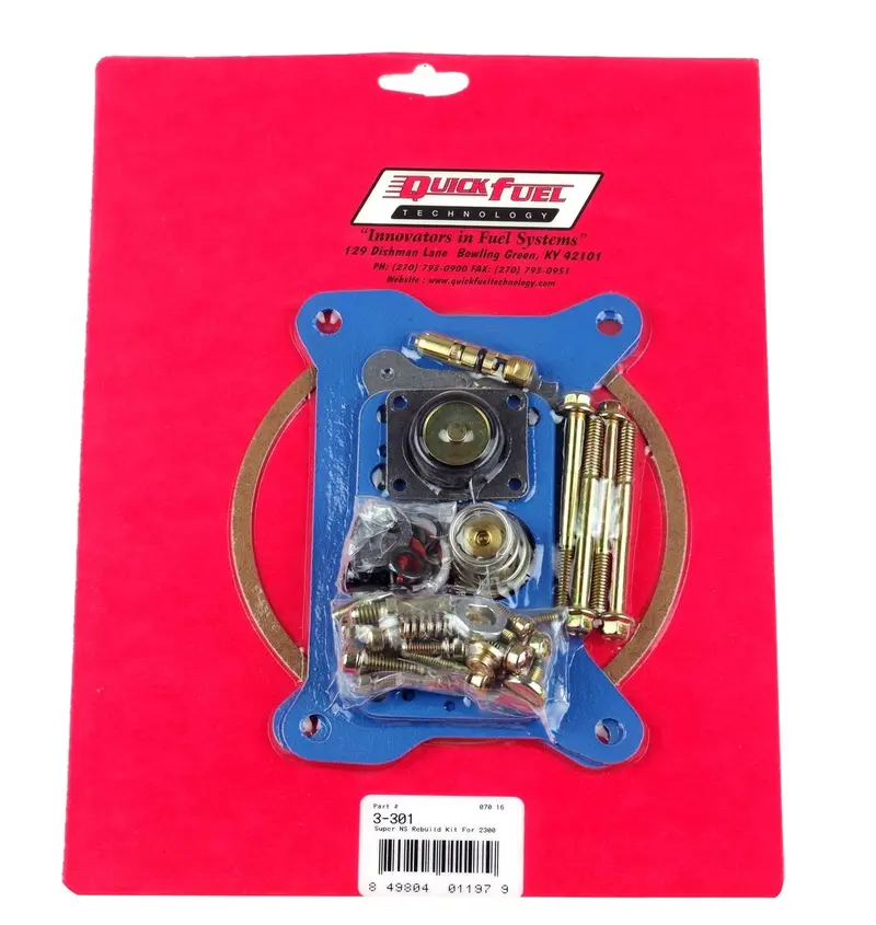 Quick Fuel Technology Carburetor With Complete Installation Kit 1