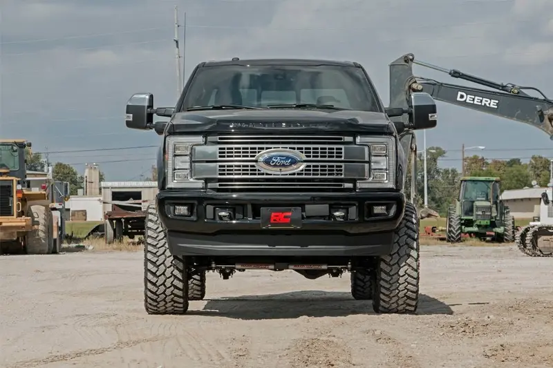 Rough Country 6-Inch 4-Link Suspension Lift Kit With Vertex Shocks – For 2017–2019 Ford F-250/F-350 4Wd 1
